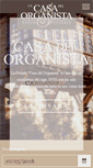 Mobile Screenshot of casadelorganista.com