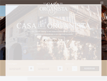 Tablet Screenshot of casadelorganista.com